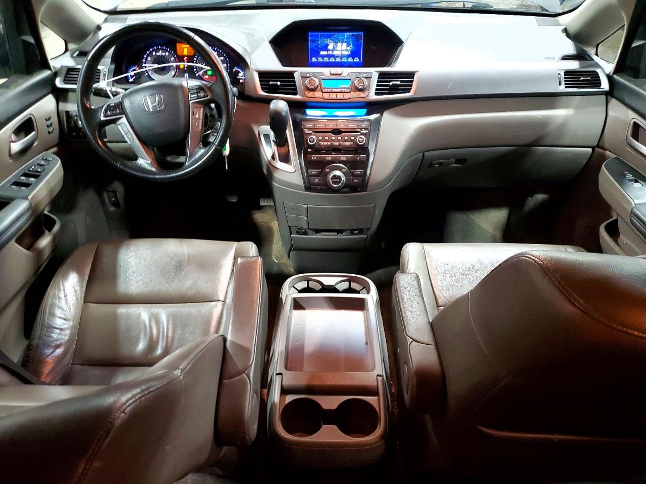 2013 Honda Odyssey Touring/touring Elite Gray vin: 5FNRL5H95DB023750