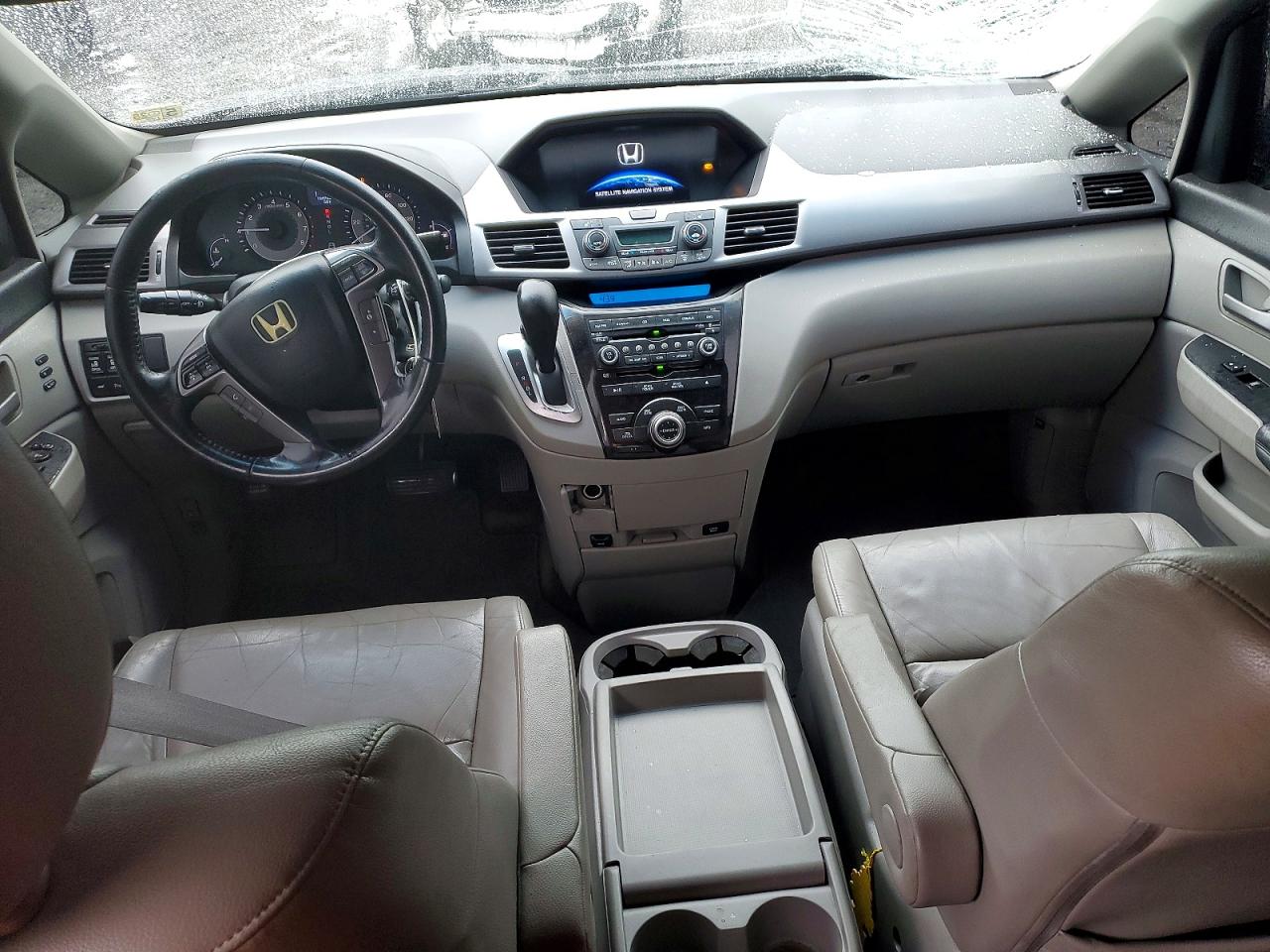 2013 Honda Odyssey Touring Gray vin: 5FNRL5H95DB027197