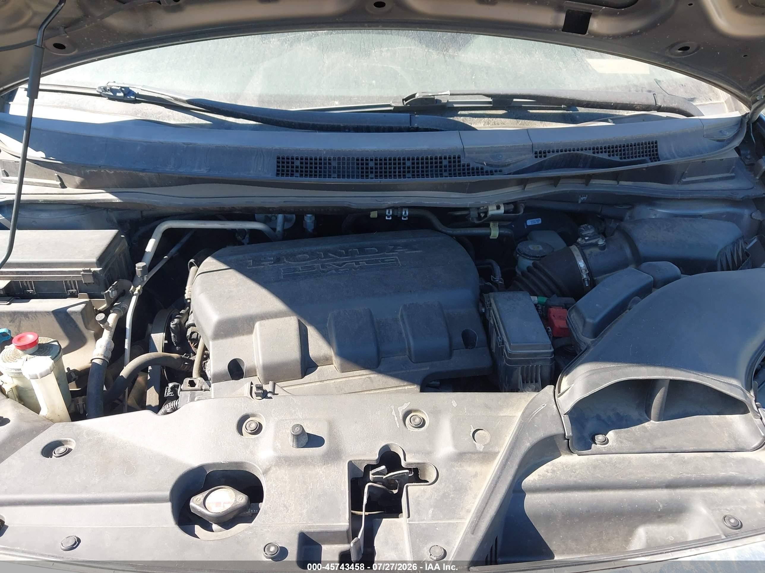 2013 Honda Odyssey Touring/touring Elite Gray vin: 5FNRL5H95DB061527