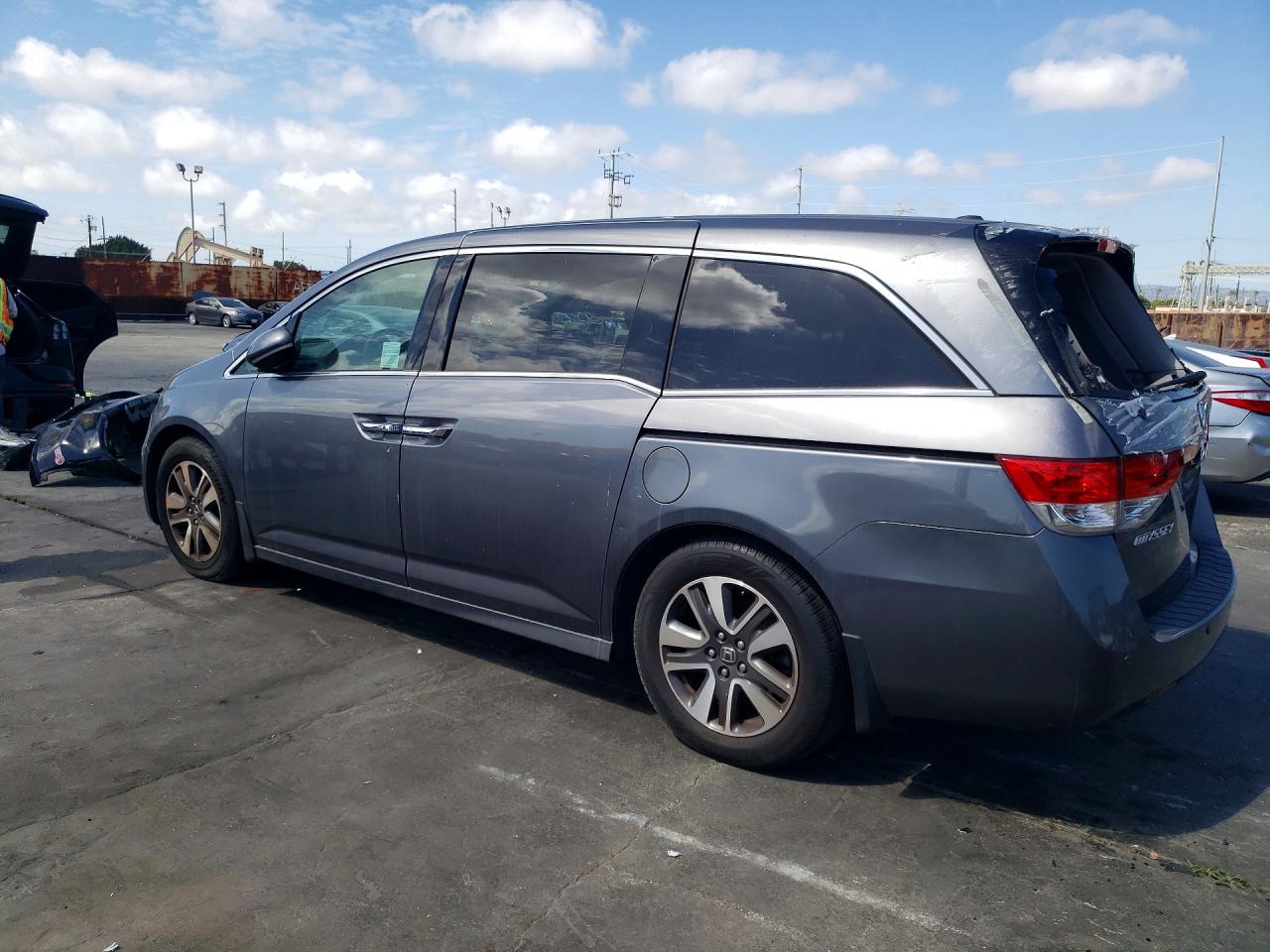 2014 Honda Odyssey Touring Charcoal vin: 5FNRL5H95EB041876
