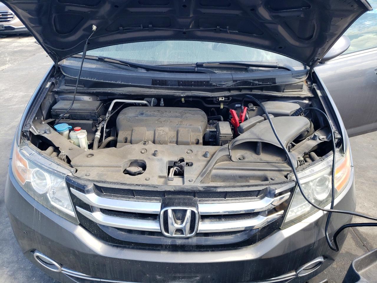 2014 Honda Odyssey Touring Charcoal vin: 5FNRL5H95EB041876