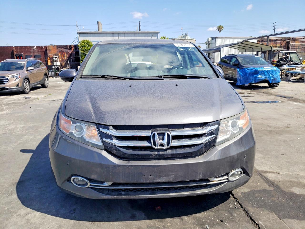 2014 Honda Odyssey Touring Charcoal vin: 5FNRL5H95EB041876