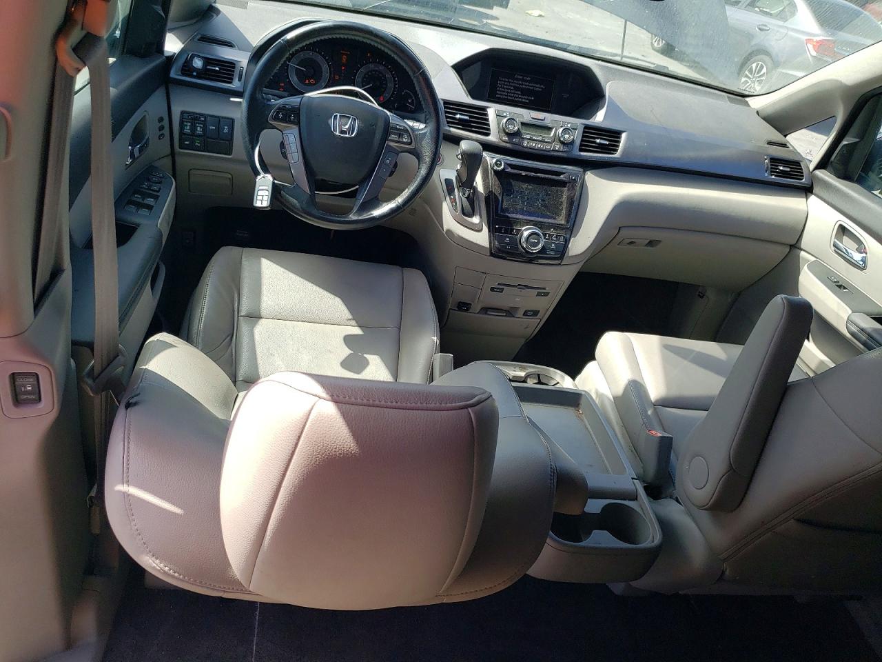 2014 Honda Odyssey Touring Charcoal vin: 5FNRL5H95EB041876