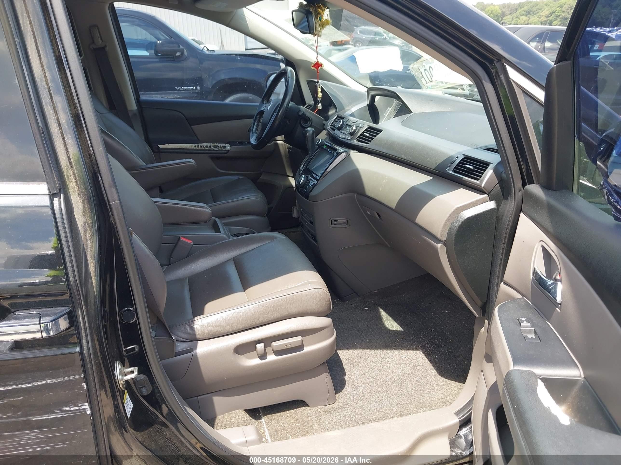 2014 Honda Odyssey Touring/touring Elite Black vin: 5FNRL5H95EB062212