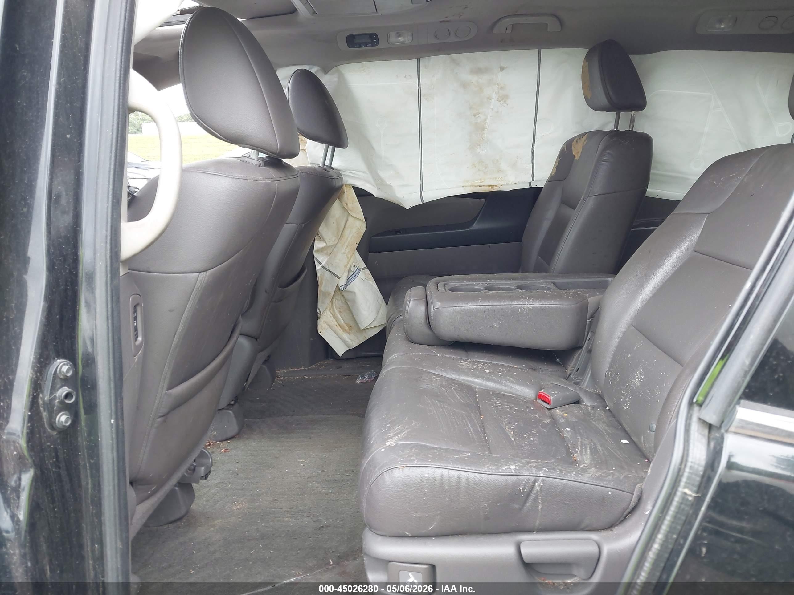 2014 Honda Odyssey Touring/touring Elite Black vin: 5FNRL5H95EB107827