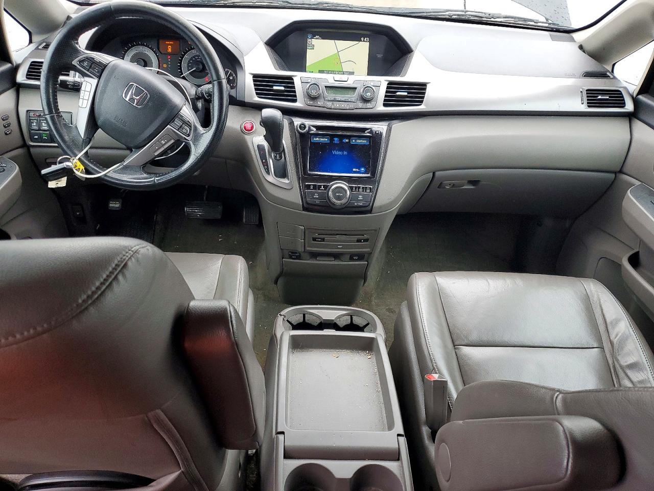 2015 Honda Odyssey Touring Black vin: 5FNRL5H95FB015201