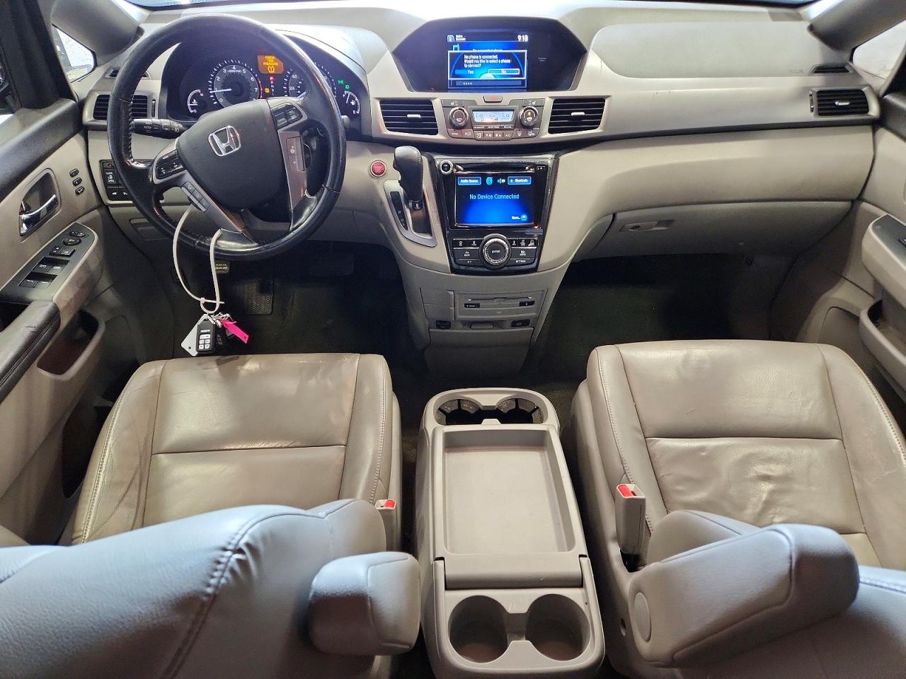 2015 Honda Odyssey Touring Gray vin: 5FNRL5H95FB024951