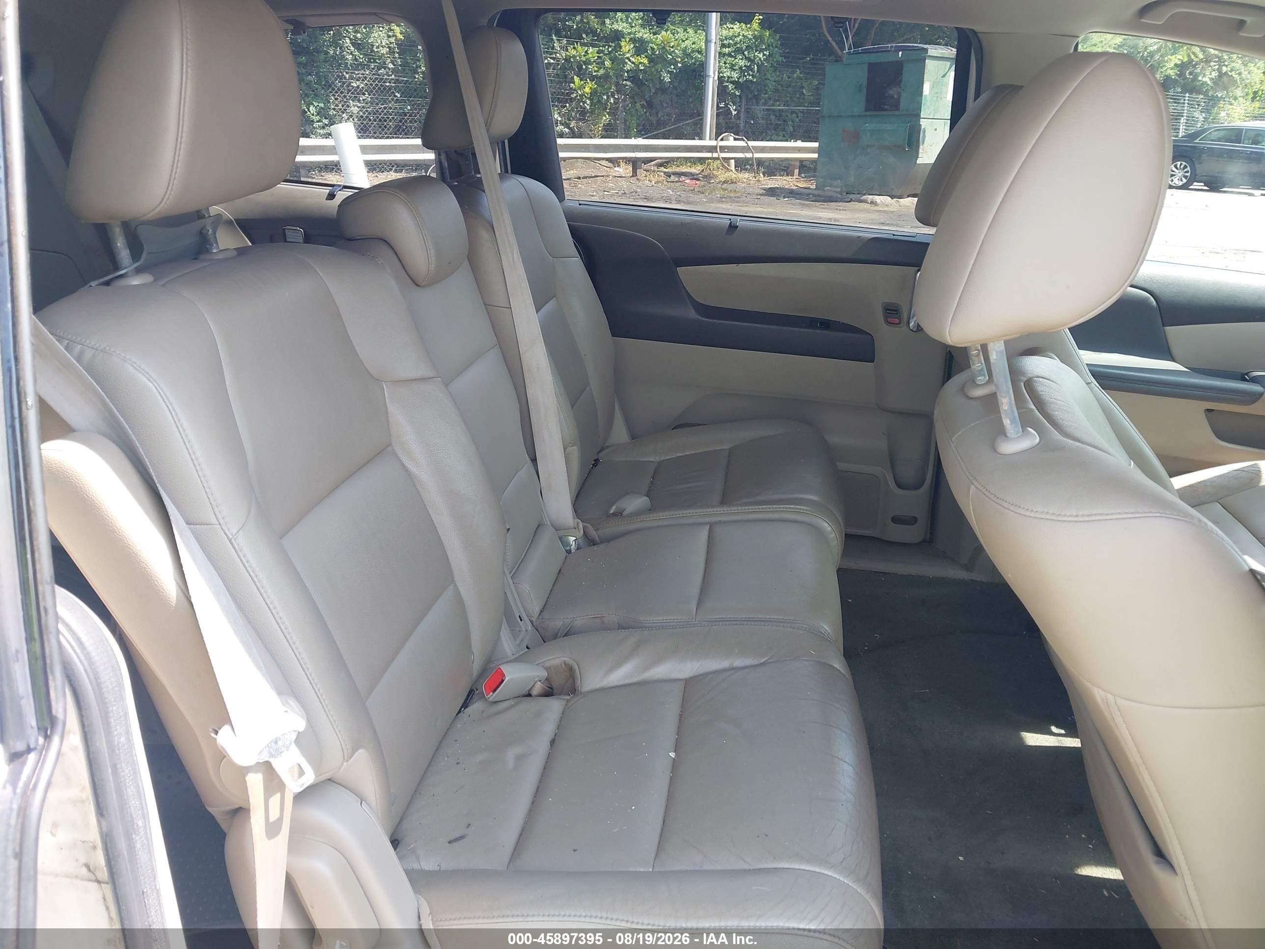 2015 Honda Odyssey Touring/touring Elite Белый vin: 5FNRL5H95FB049137