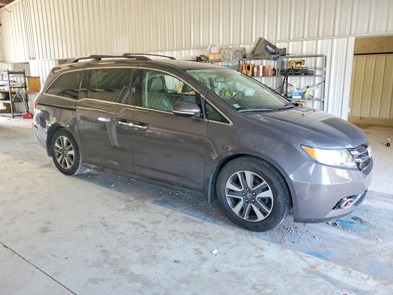 2015 Honda Odyssey Touring Charcoal vin: 5FNRL5H95FB082865