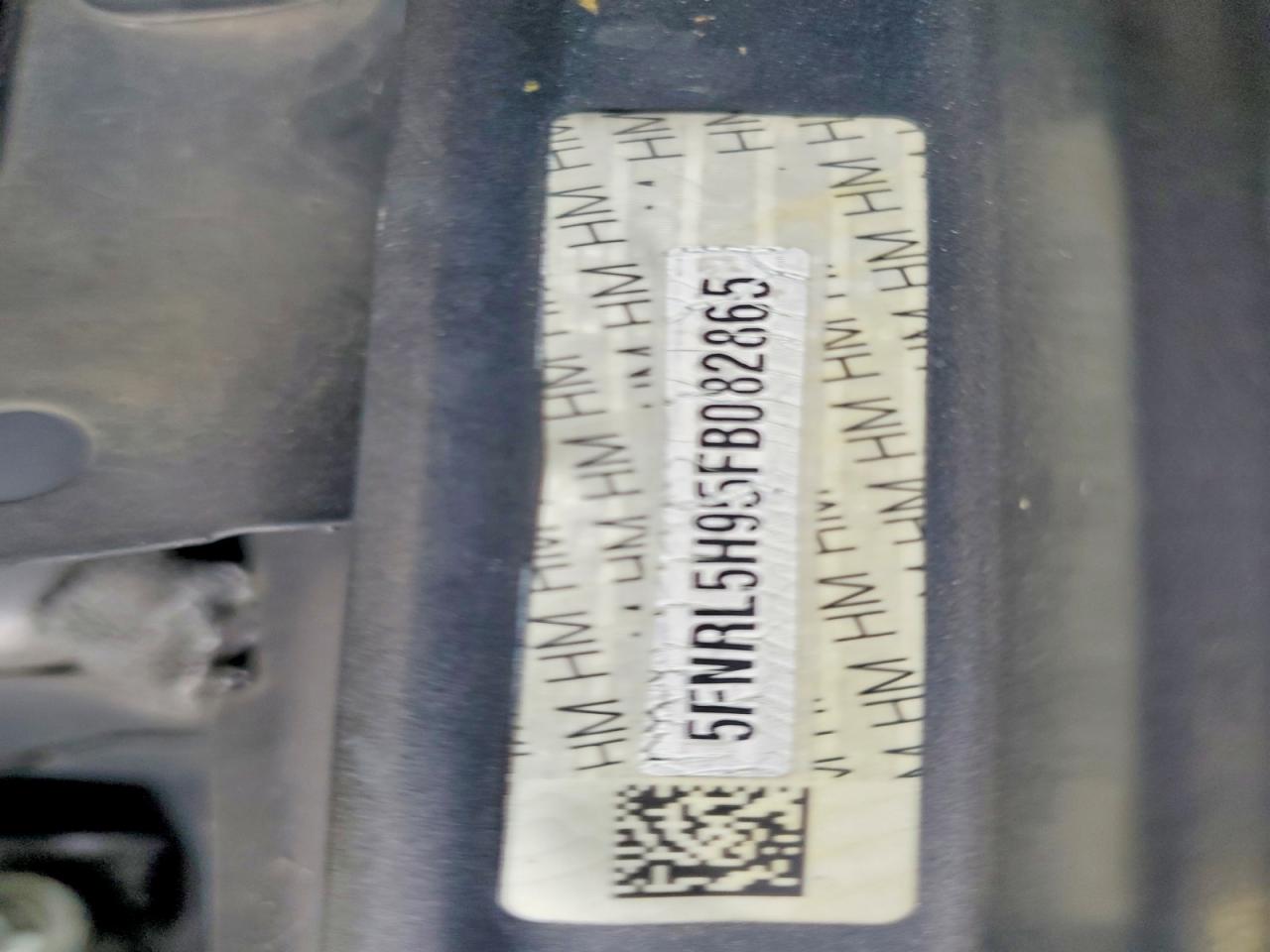 2015 Honda Odyssey Touring Charcoal vin: 5FNRL5H95FB082865