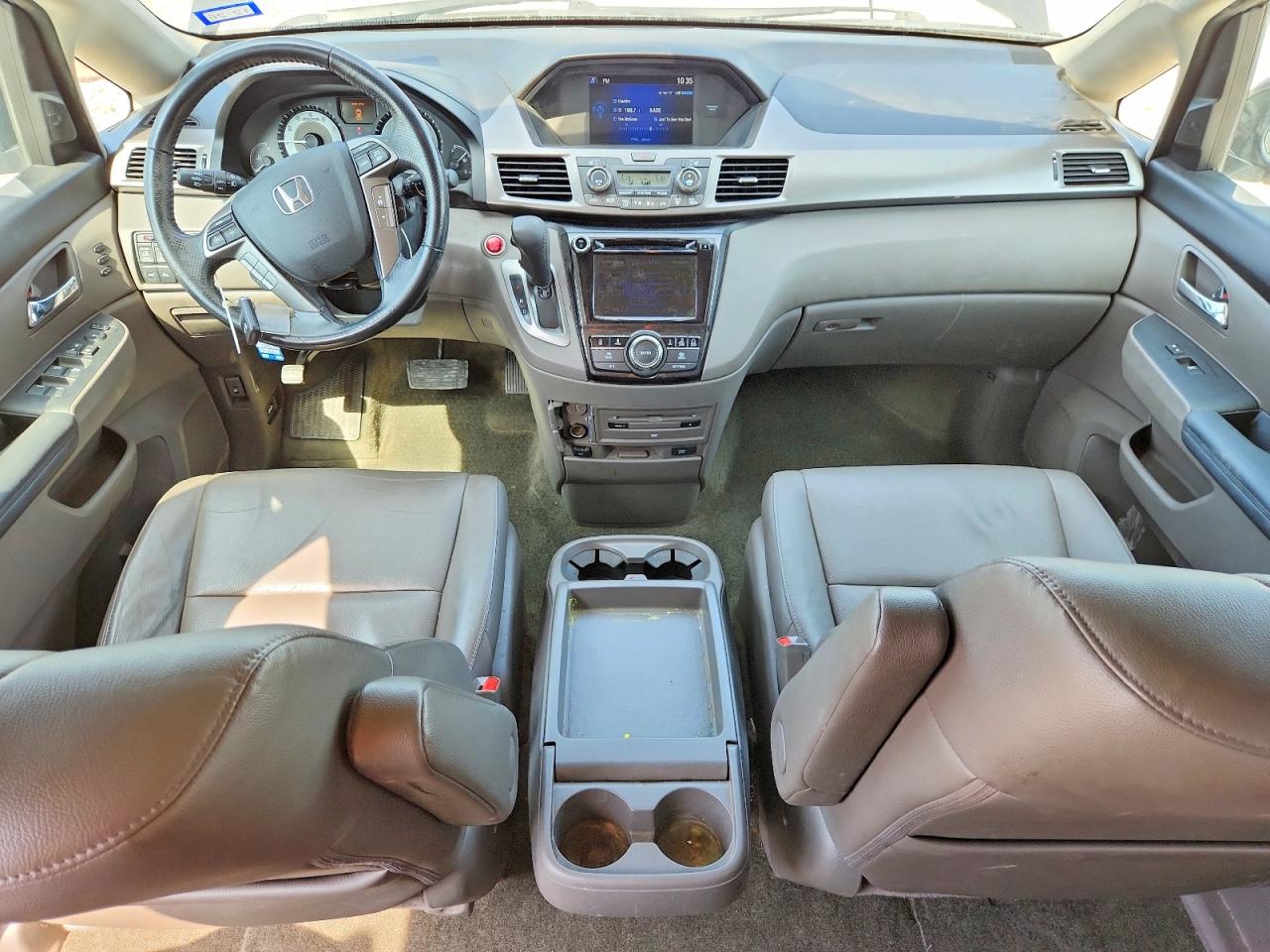 2016 Honda Odyssey Touring Серый vin: 5FNRL5H95GB033621