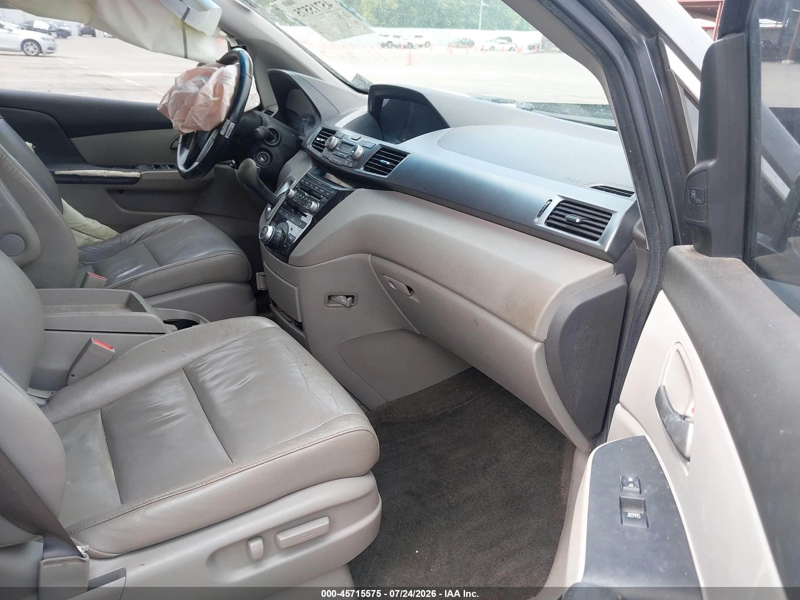 2011 Honda Odyssey Touring/touring Elite Gray vin: 5FNRL5H96BB047097