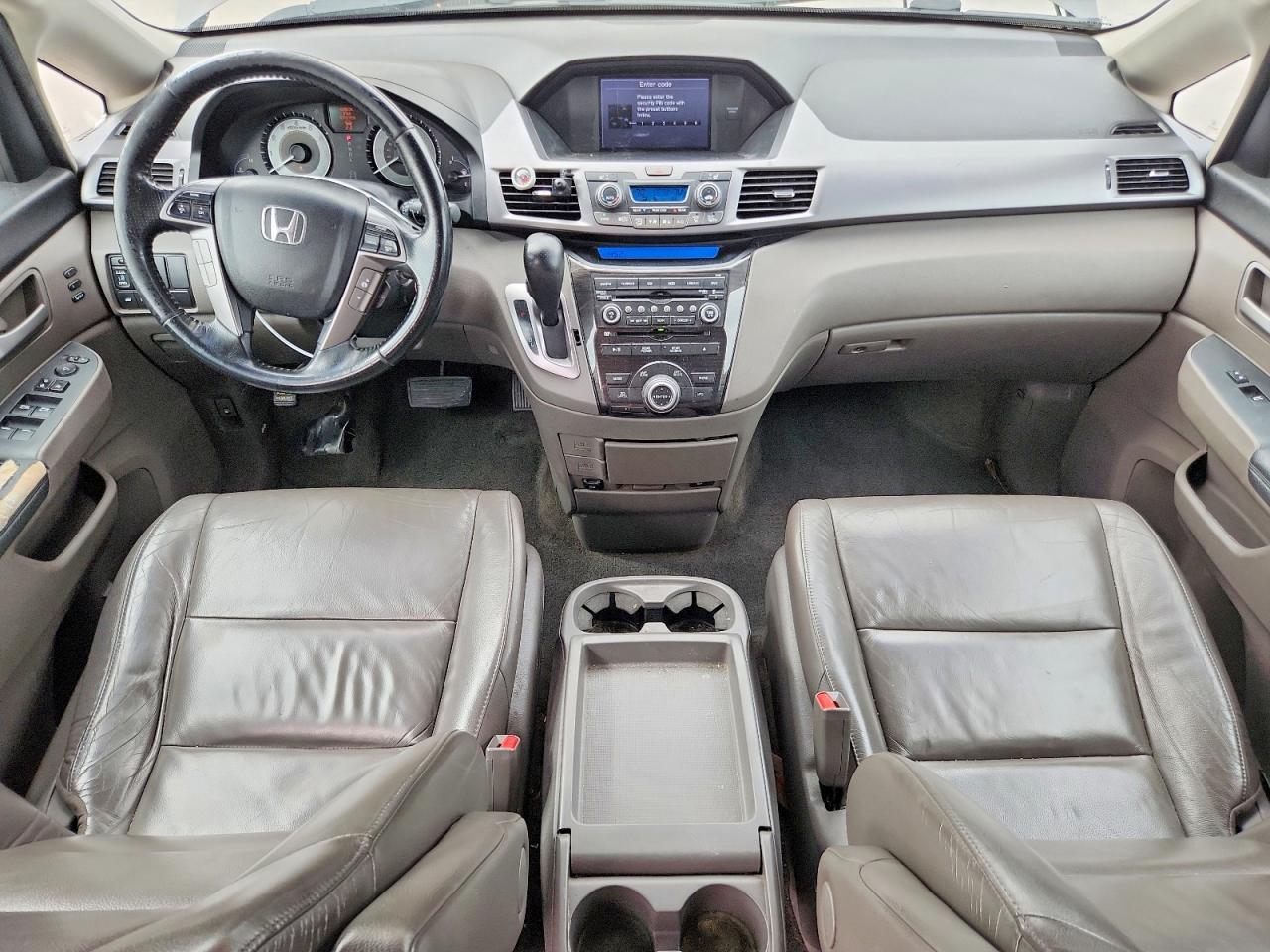2012 Honda Odyssey Touring Gray vin: 5FNRL5H96CB036263