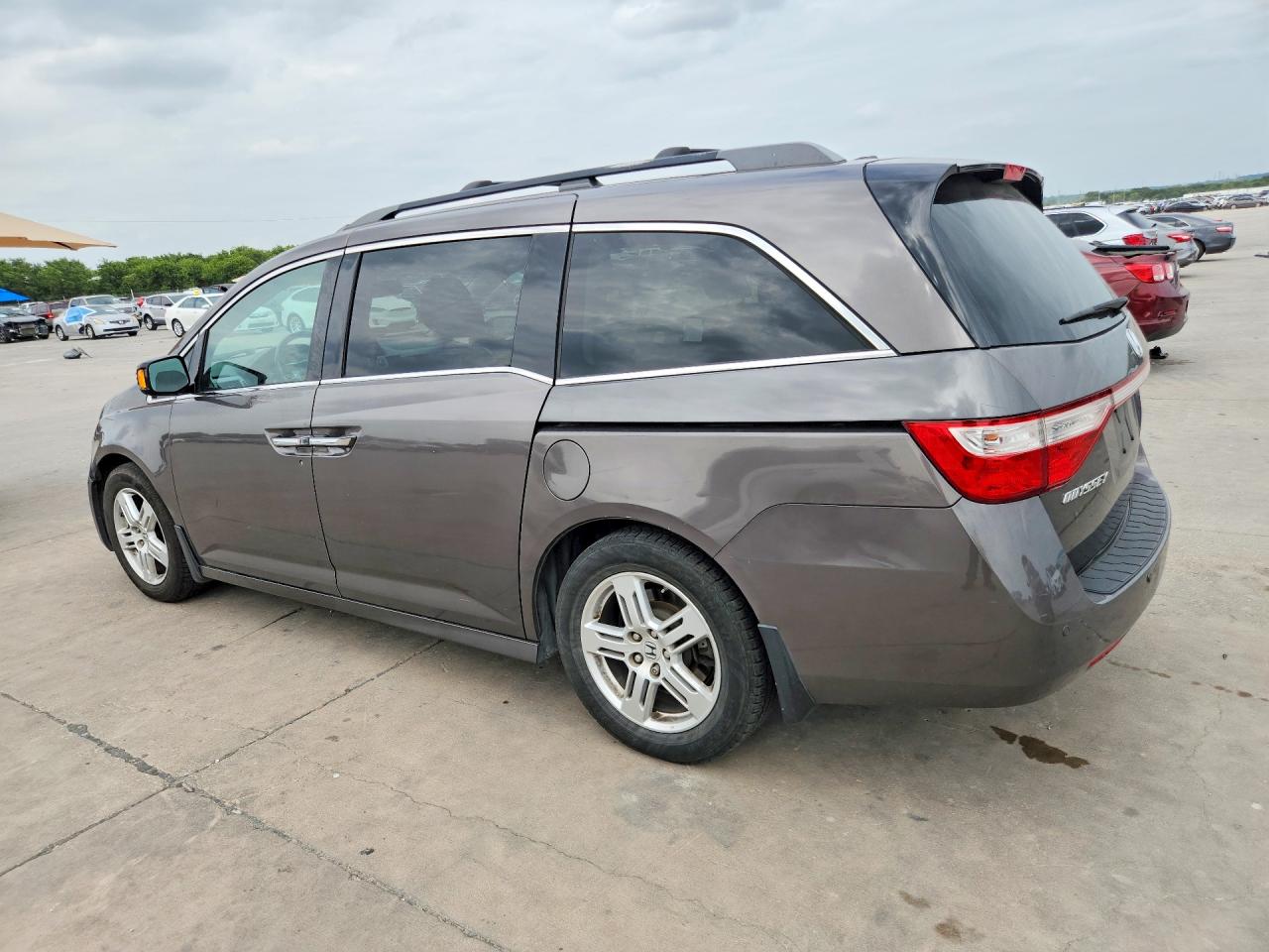 2012 Honda Odyssey Touring Gray vin: 5FNRL5H96CB036263