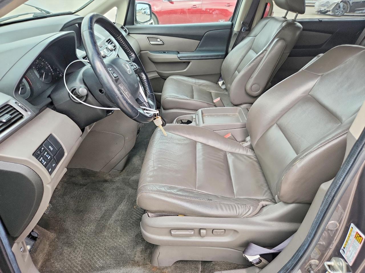 2012 Honda Odyssey Touring Gray vin: 5FNRL5H96CB036263