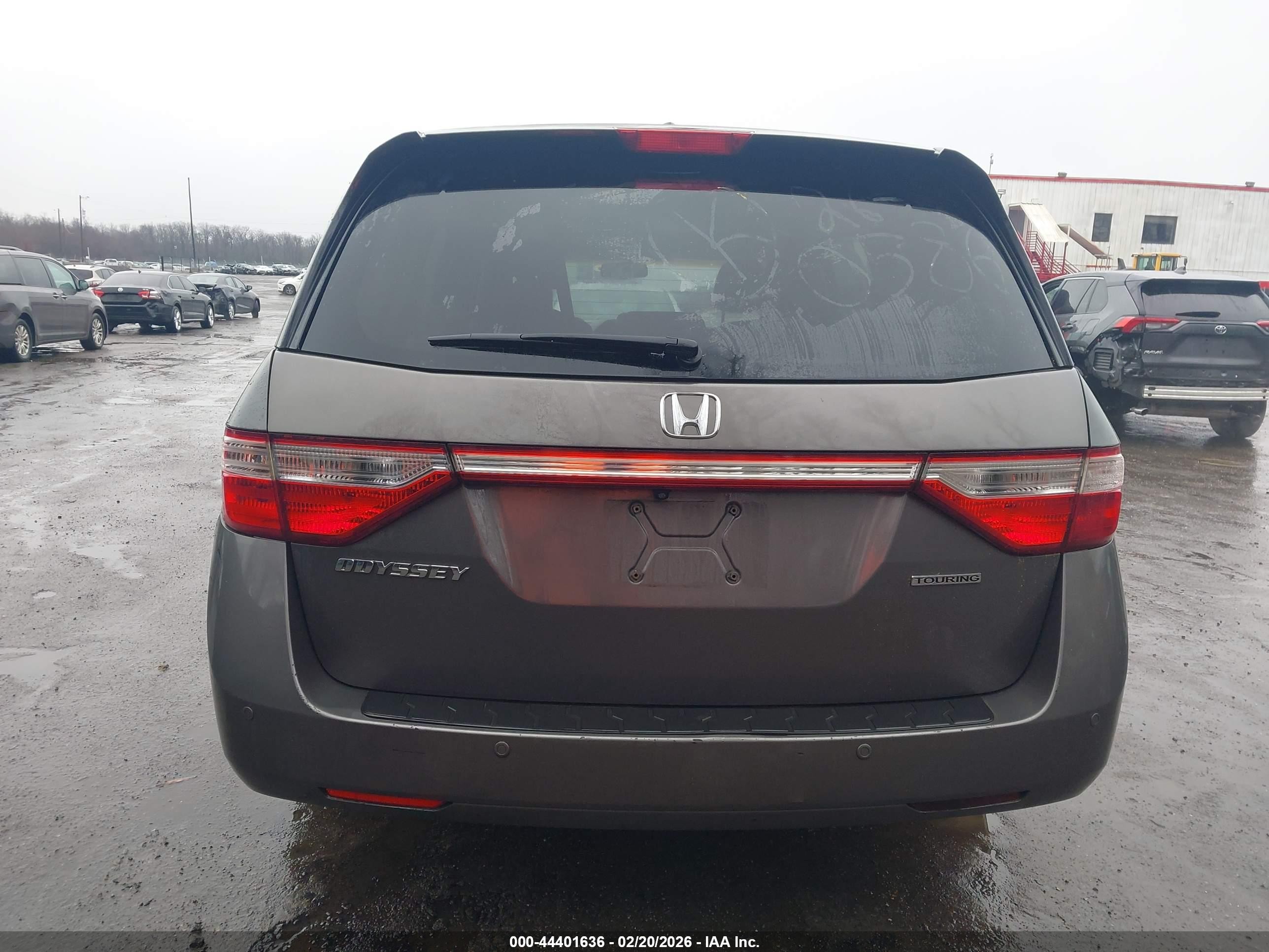 2012 Honda Odyssey Touring/touring Elite Gray vin: 5FNRL5H96CB053418