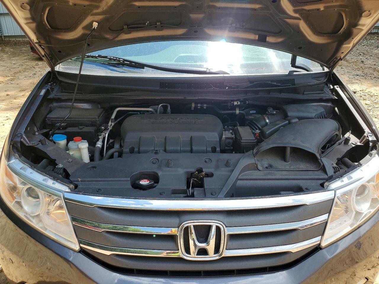 2012 Honda Odyssey Touring Gray vin: 5FNRL5H96CB054486