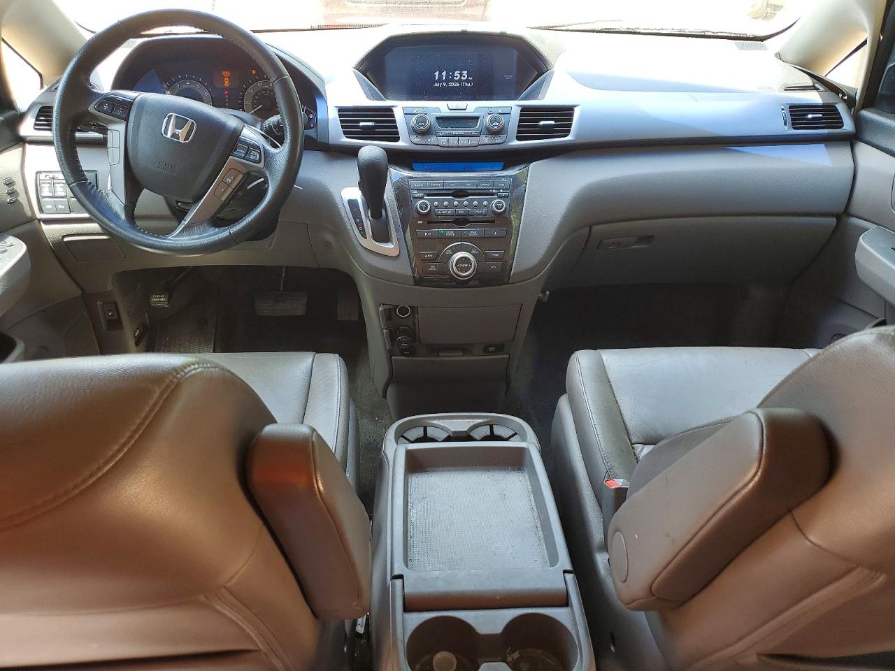 2012 Honda Odyssey Touring Gray vin: 5FNRL5H96CB054486