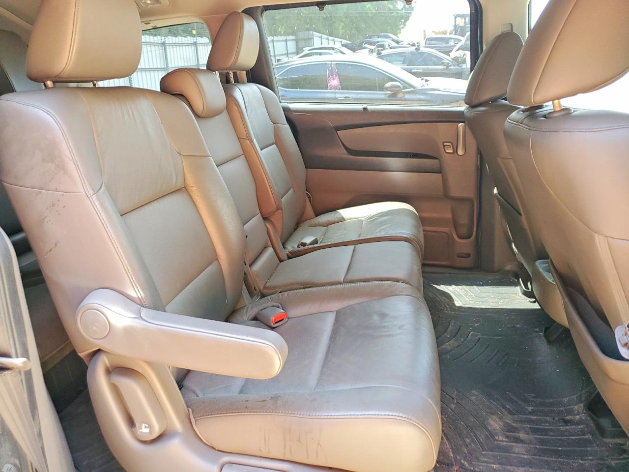 2012 Honda Odyssey Touring Gray vin: 5FNRL5H96CB054486