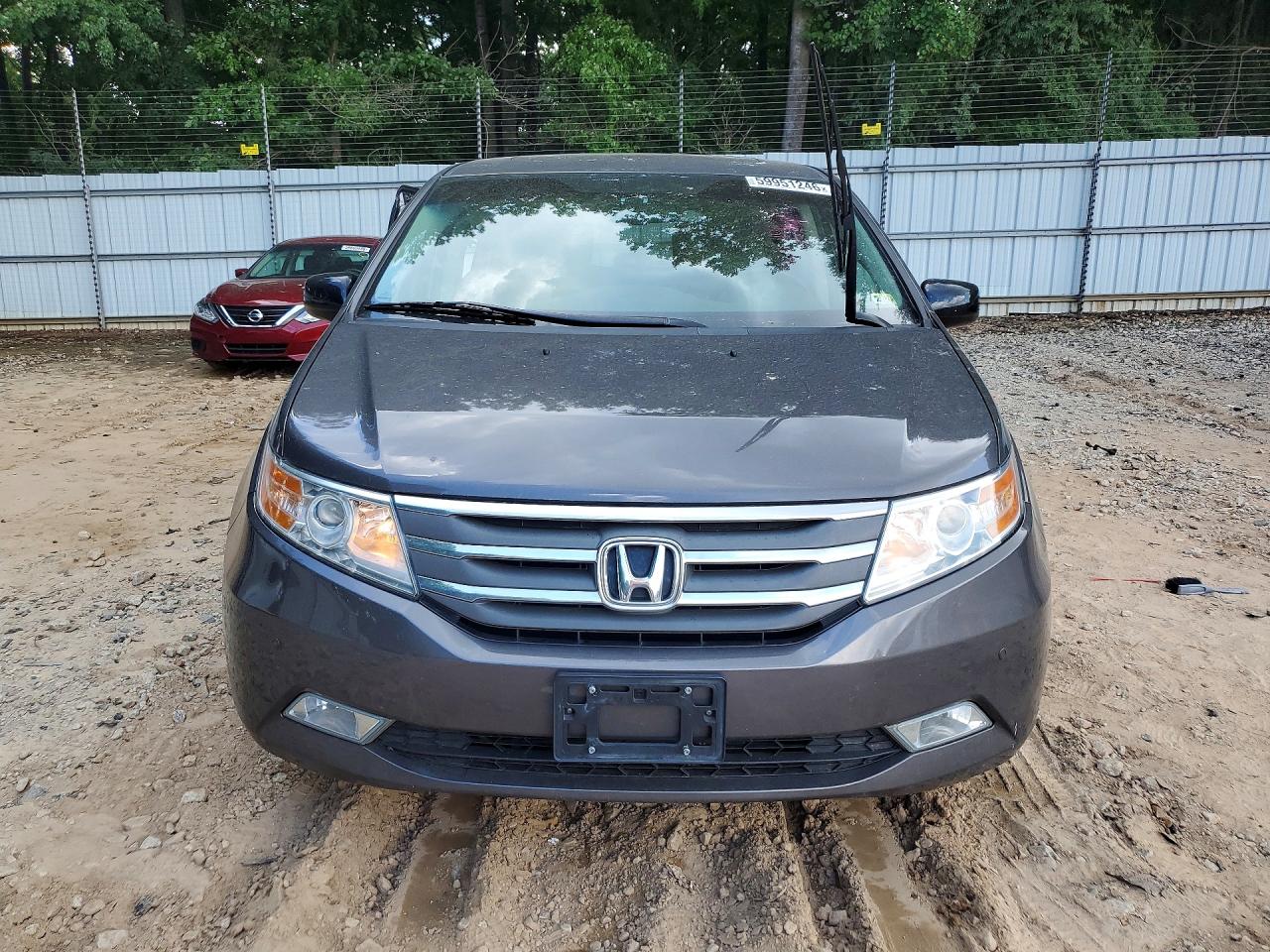 2012 Honda Odyssey Touring Gray vin: 5FNRL5H96CB054486