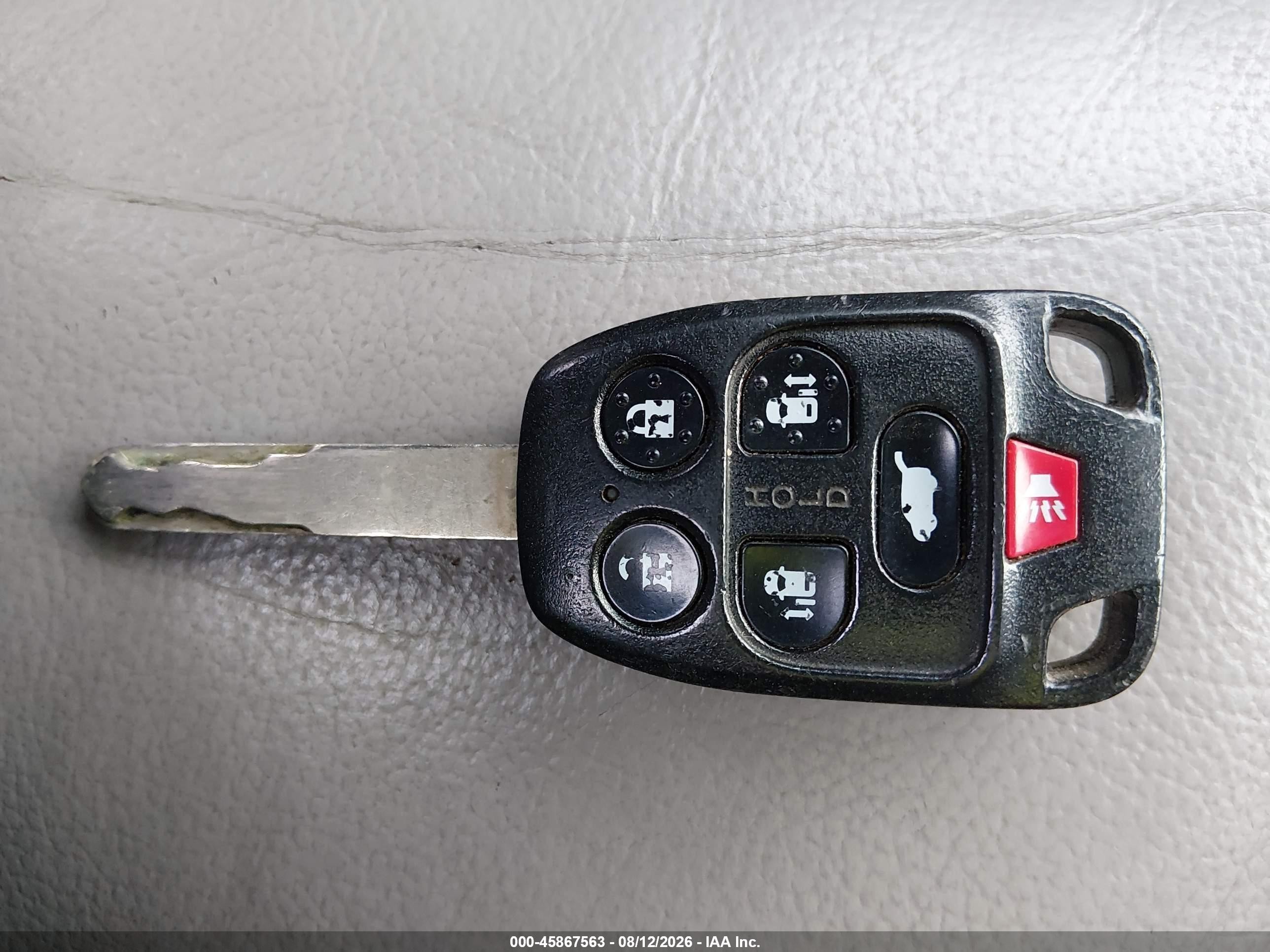 2012 Honda Odyssey Touring/touring Elite Gray vin: 5FNRL5H96CB103928