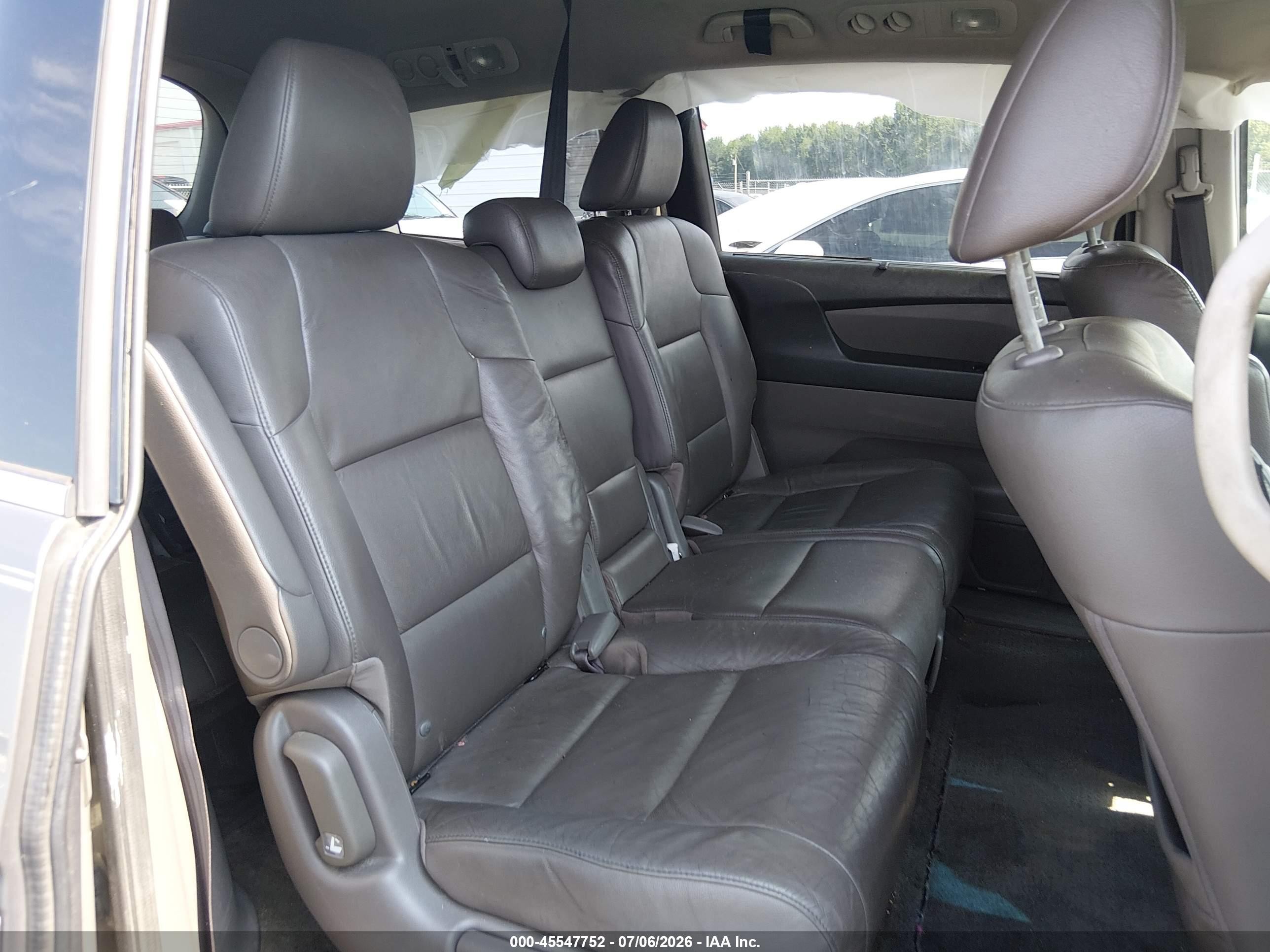 2012 Honda Odyssey Touring/touring Elite Gray vin: 5FNRL5H96CB133432