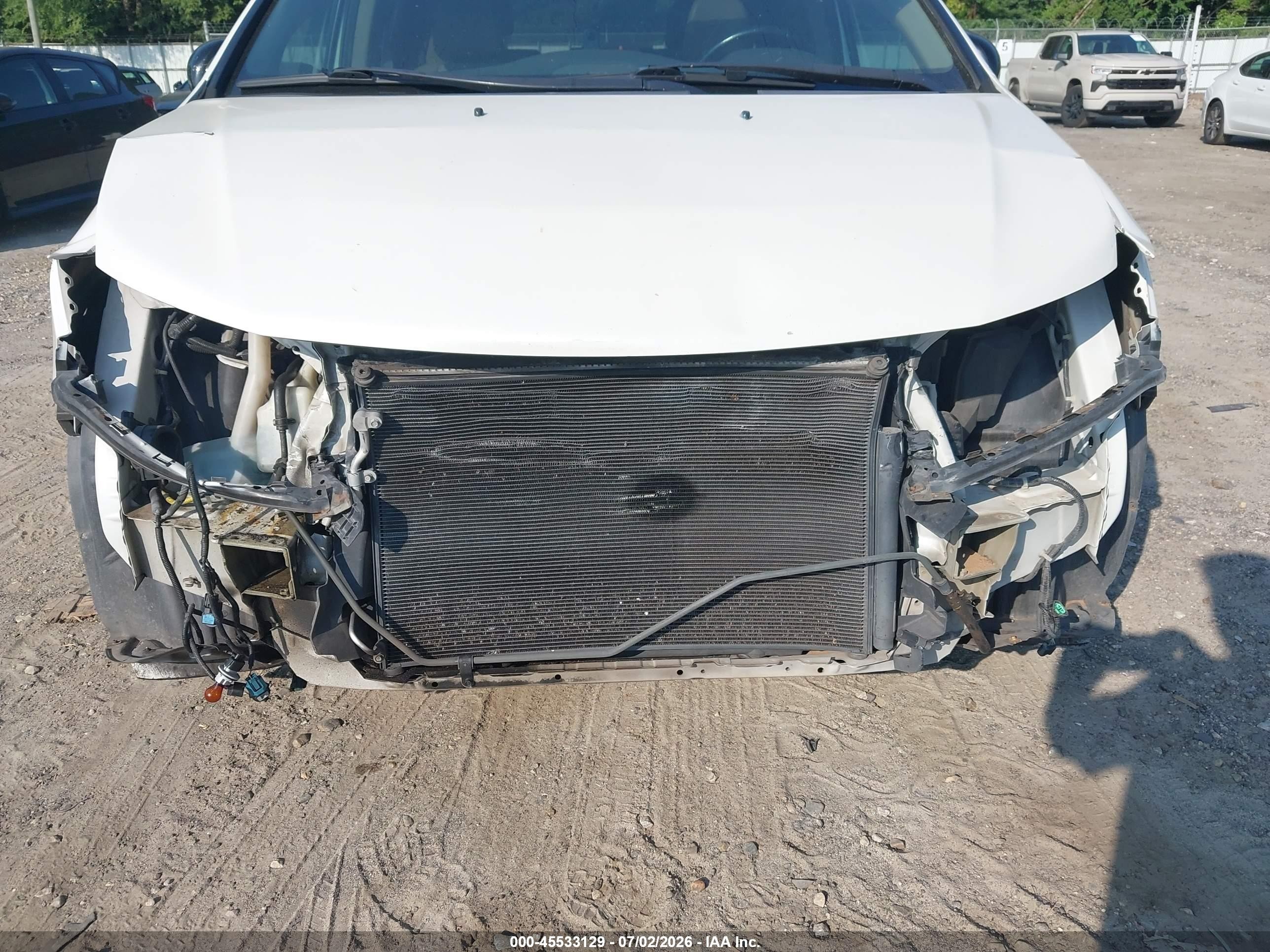 2013 Honda Odyssey Touring/touring Elite White vin: 5FNRL5H96DB002812