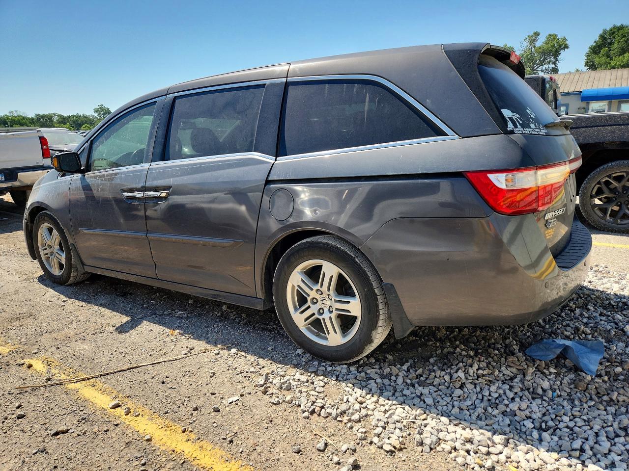2013 Honda Odessey Серый vin: 5FNRL5H96DB038497