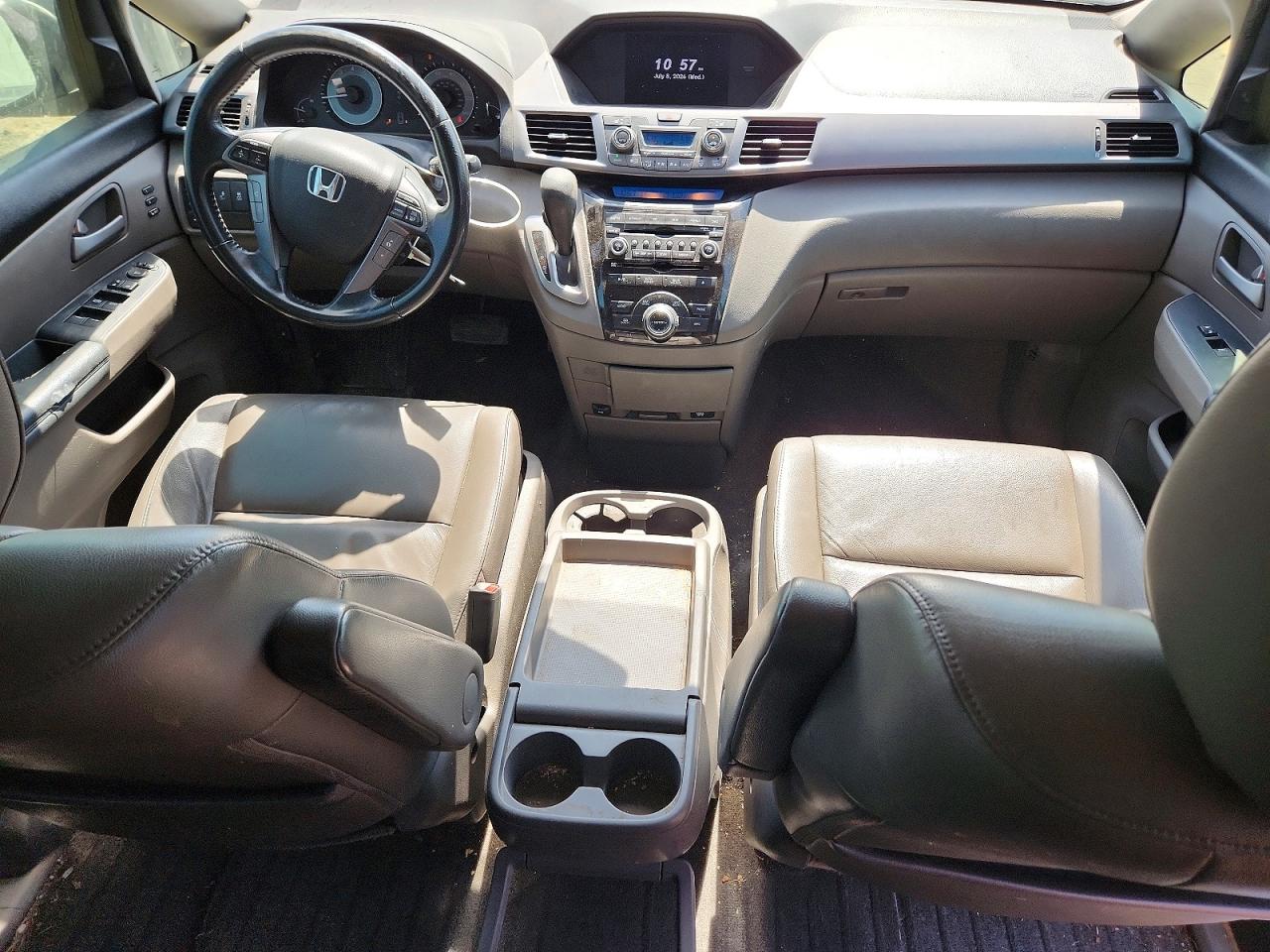 2013 Honda Odessey Серый vin: 5FNRL5H96DB038497