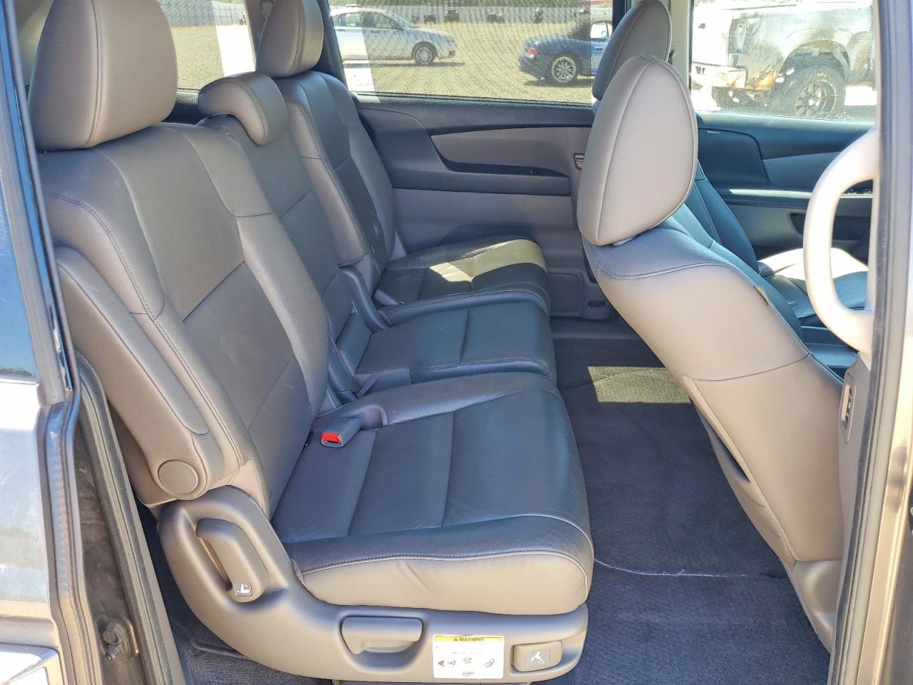 2013 Honda Odyssey Touring Gray vin: 5FNRL5H96DB052447