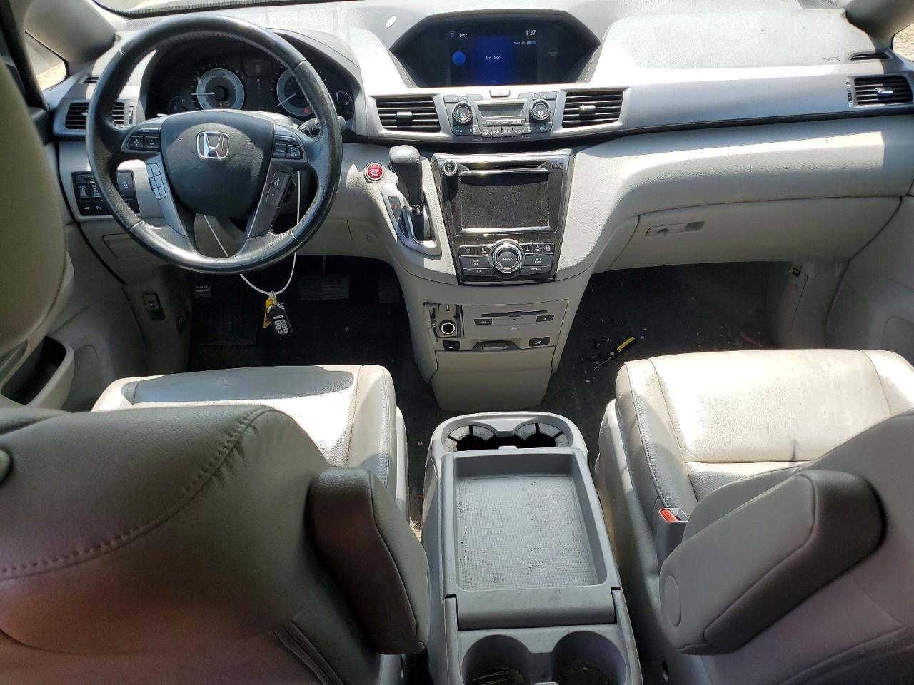 2014 Honda Odyssey Touring Синий vin: 5FNRL5H96EB080055