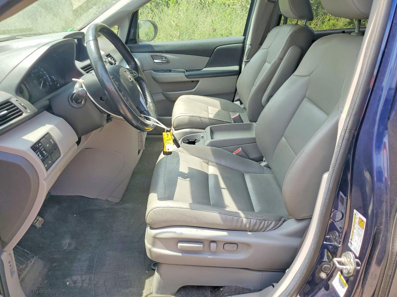 2014 Honda Odyssey Touring Синий vin: 5FNRL5H96EB080055