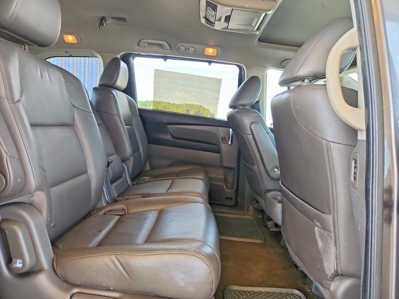 2014 Honda Odyssey Touring Gray vin: 5FNRL5H96EB112566