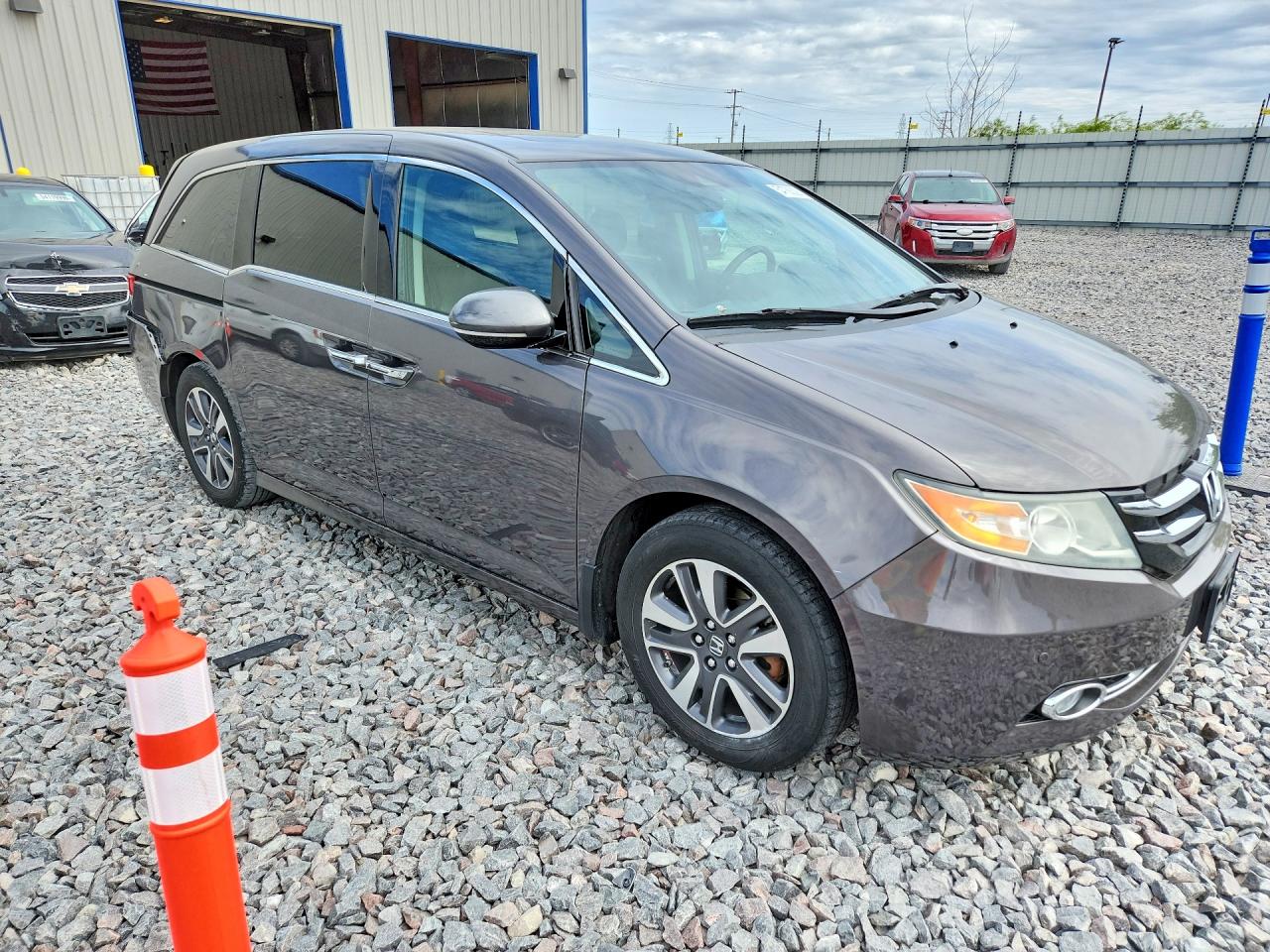 2015 Honda Odyssey Touring Charcoal vin: 5FNRL5H96FB021282