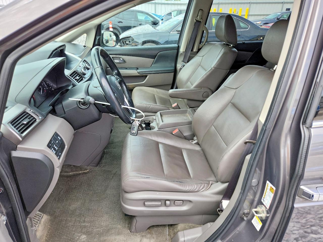 2015 Honda Odyssey Touring Charcoal vin: 5FNRL5H96FB021282