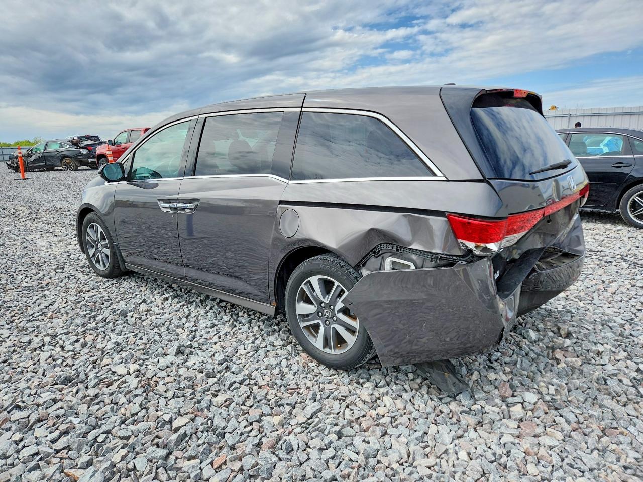 2015 Honda Odyssey Touring Charcoal vin: 5FNRL5H96FB021282
