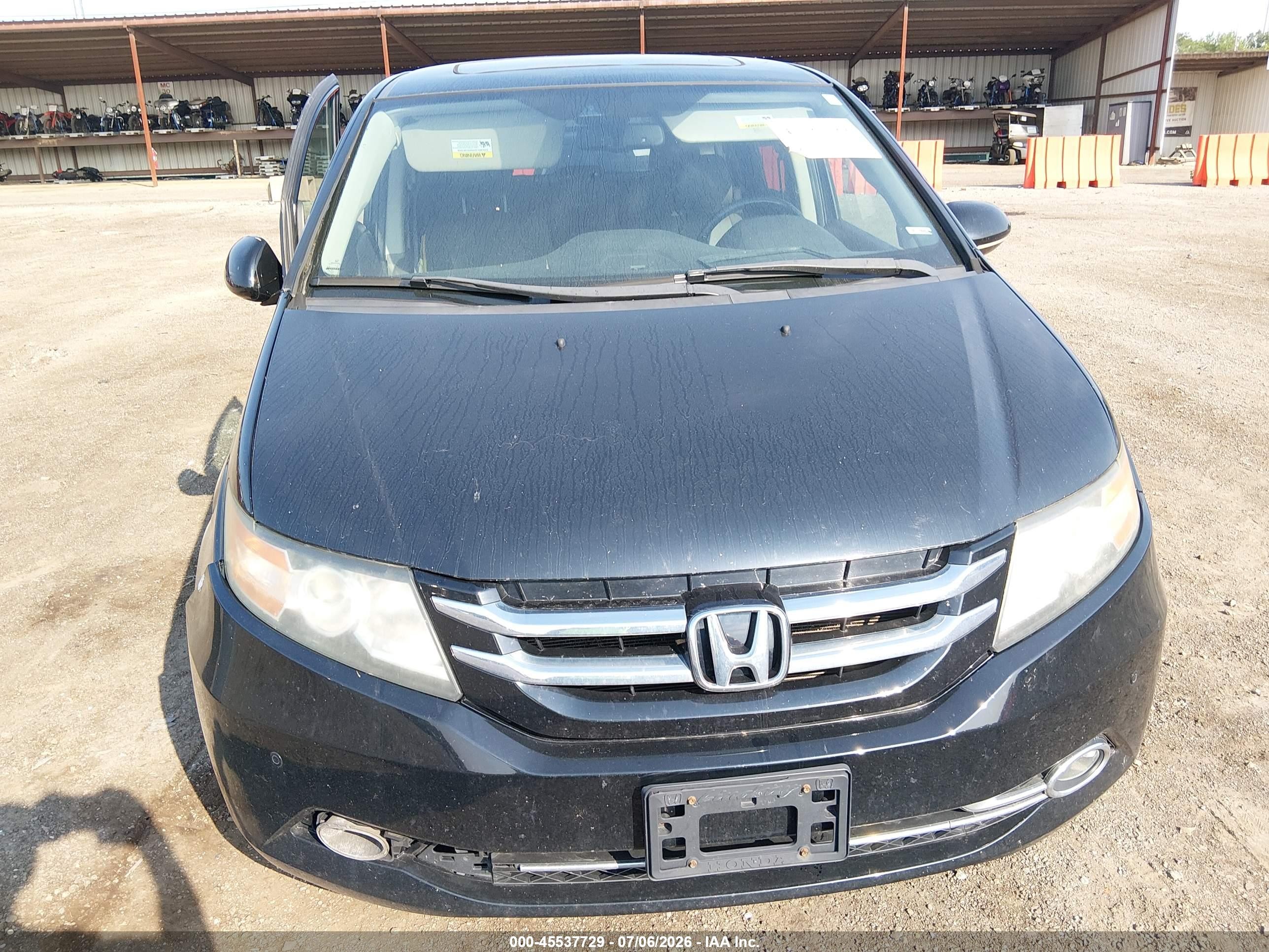2015 Honda Odyssey Touring/touring Elite Black vin: 5FNRL5H96FB036848