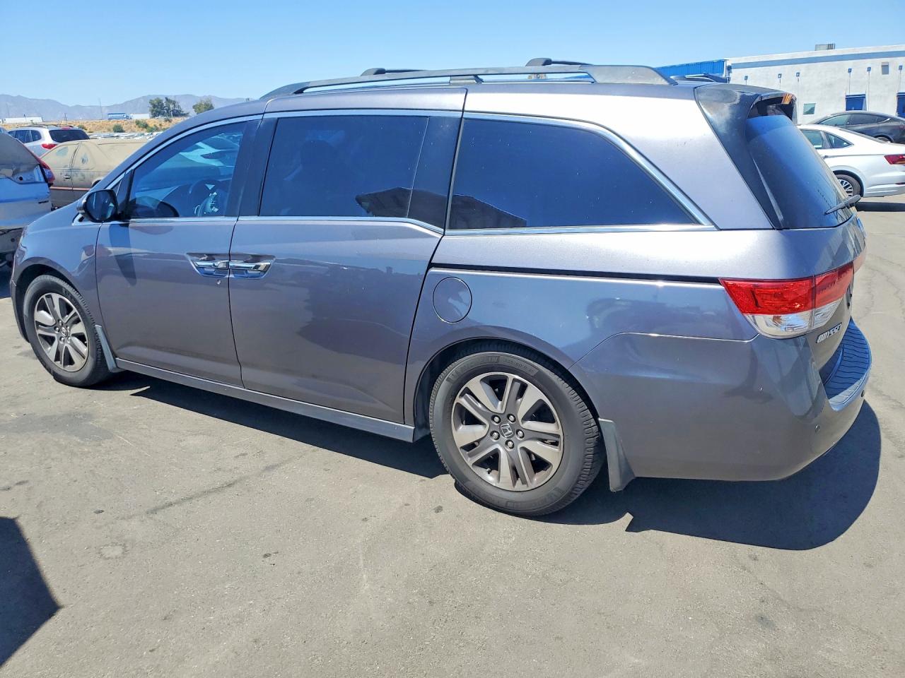 2015 Honda Odyssey Trg Серый vin: 5FNRL5H96FB056470