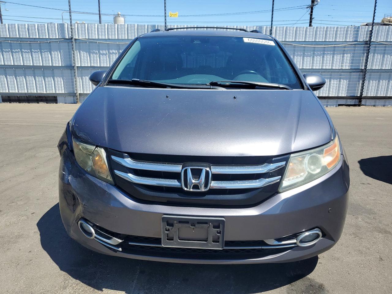 2015 Honda Odyssey Trg Серый vin: 5FNRL5H96FB056470