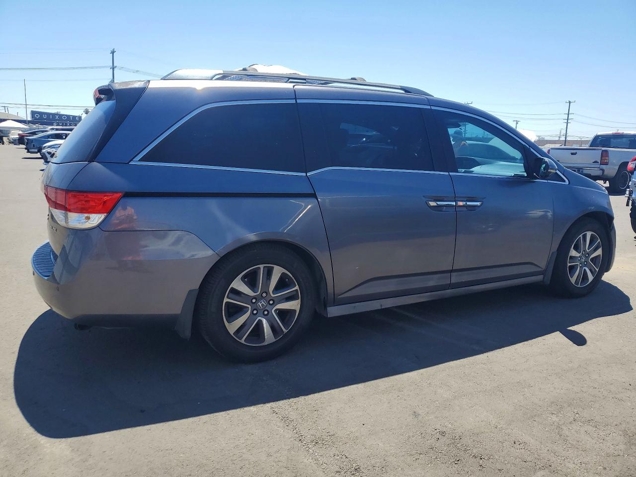 2015 Honda Odyssey Trg Серый vin: 5FNRL5H96FB056470