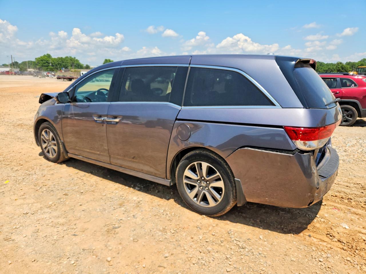 2015 Honda Odyssey Touring Charcoal vin: 5FNRL5H96FB101469