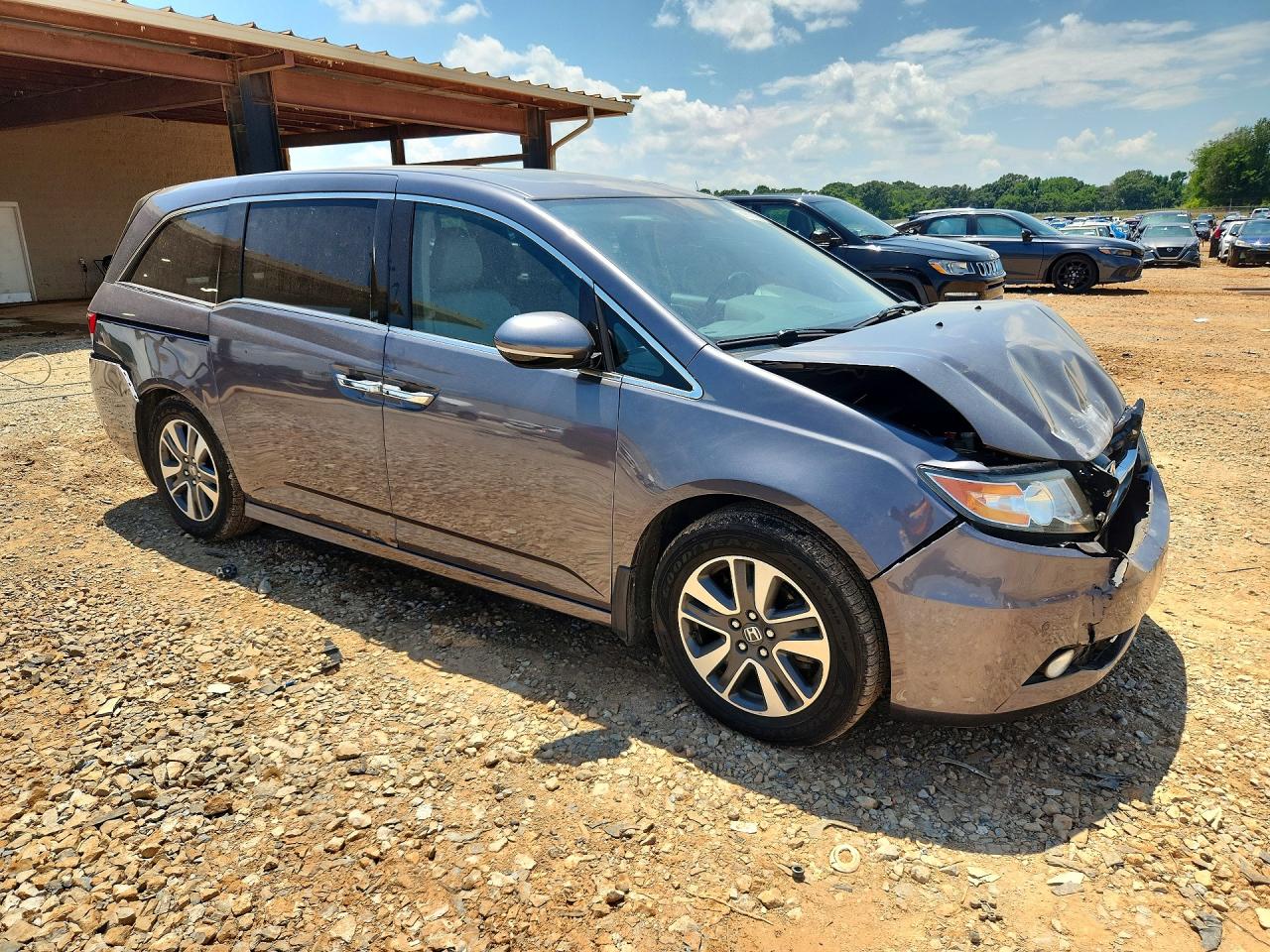 2015 Honda Odyssey Touring Charcoal vin: 5FNRL5H96FB101469