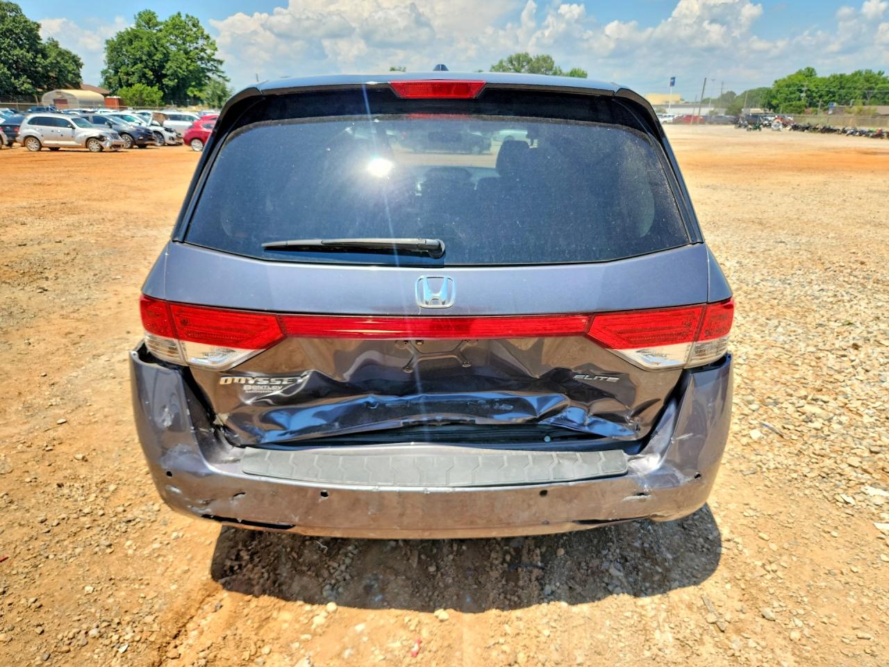 2015 Honda Odyssey Touring Charcoal vin: 5FNRL5H96FB101469