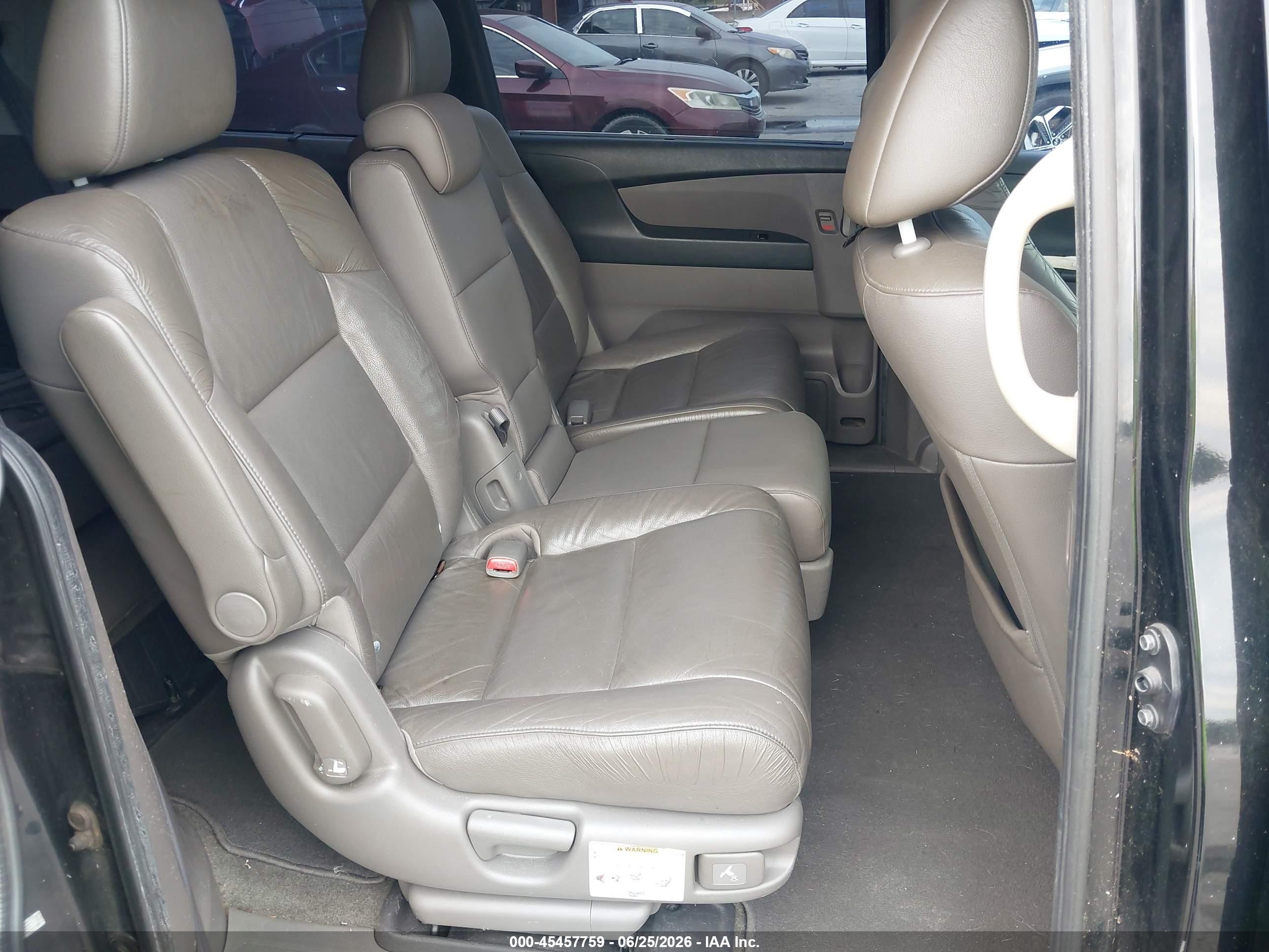2011 Honda Odyssey Touring/touring Elite Black vin: 5FNRL5H97BB059971