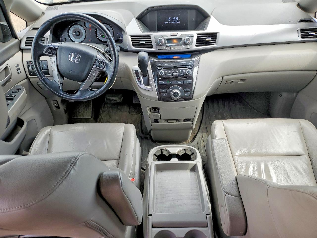 2011 Honda Odyssey Touring Gray vin: 5FNRL5H97BB508713