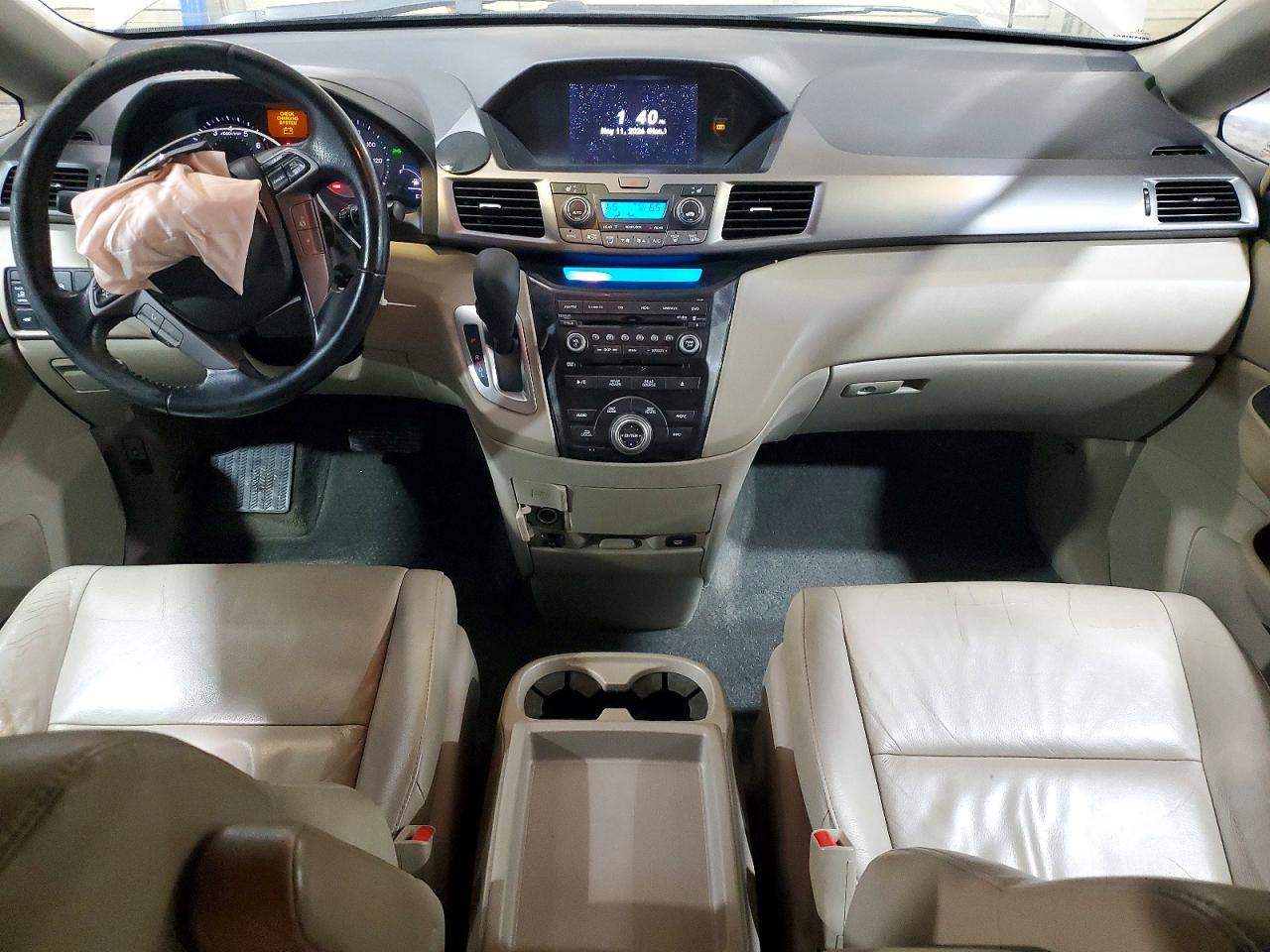 2012 Honda Odyssey Touring Tan vin: 5FNRL5H97CB081664