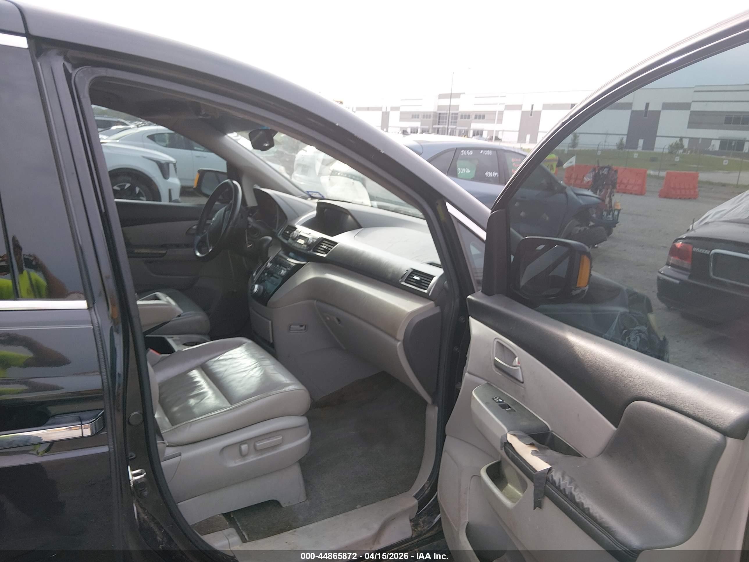 2012 Honda Odyssey Touring/touring Elite Черный vin: 5FNRL5H97CB103176