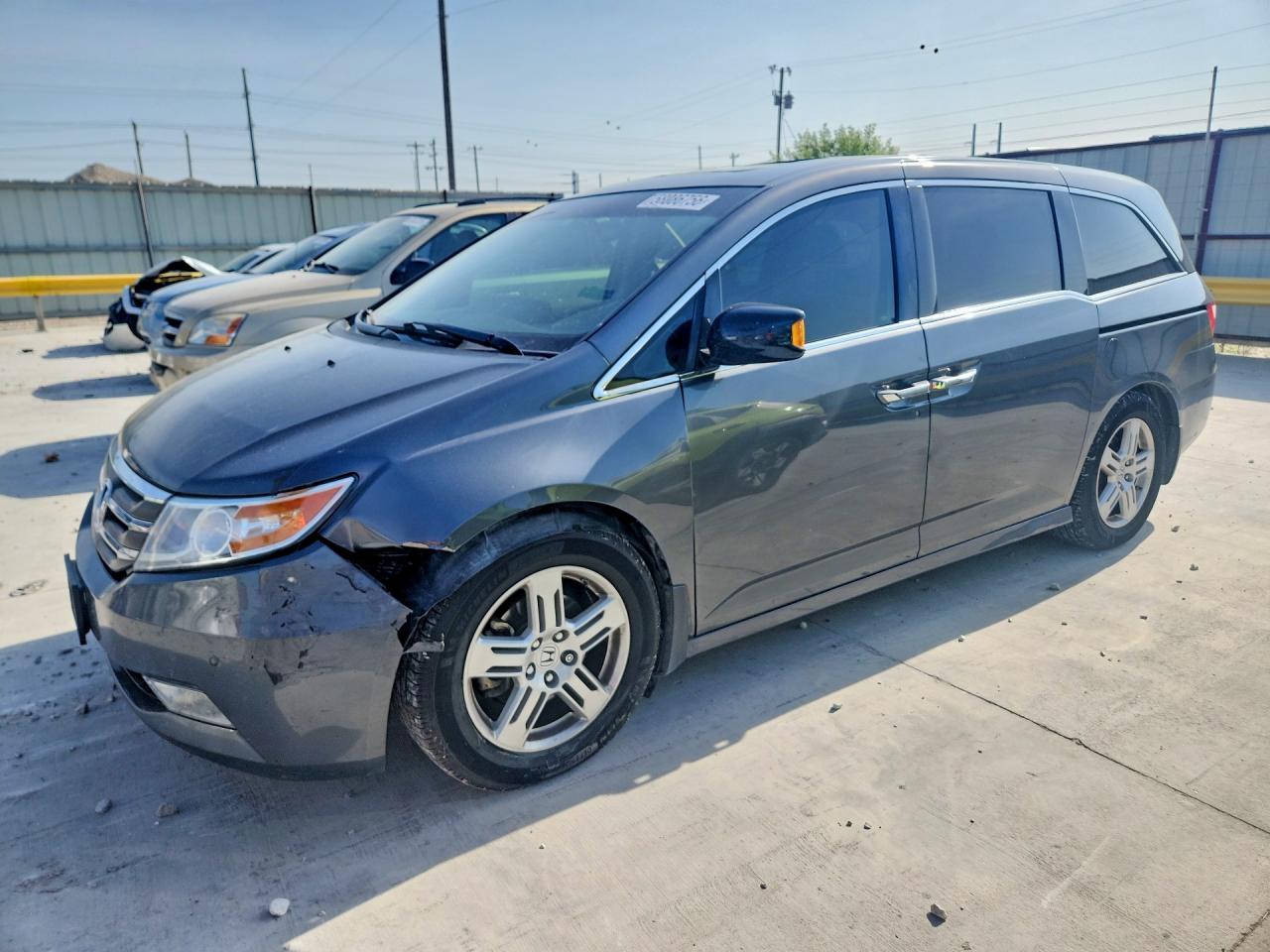 2012 Honda Odyssey Touring Charcoal vin: 5FNRL5H97CB127736