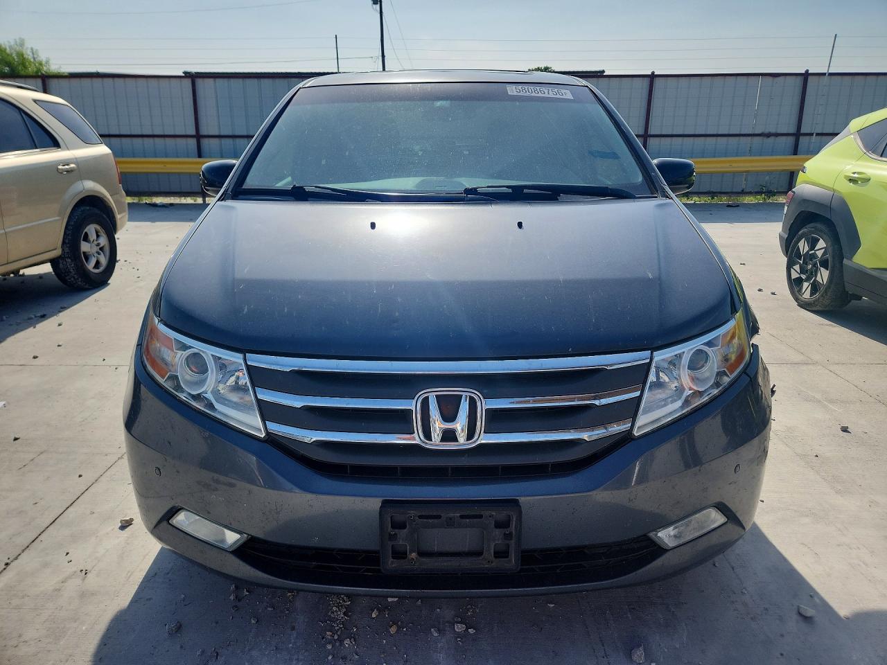 2012 Honda Odyssey Touring Charcoal vin: 5FNRL5H97CB127736