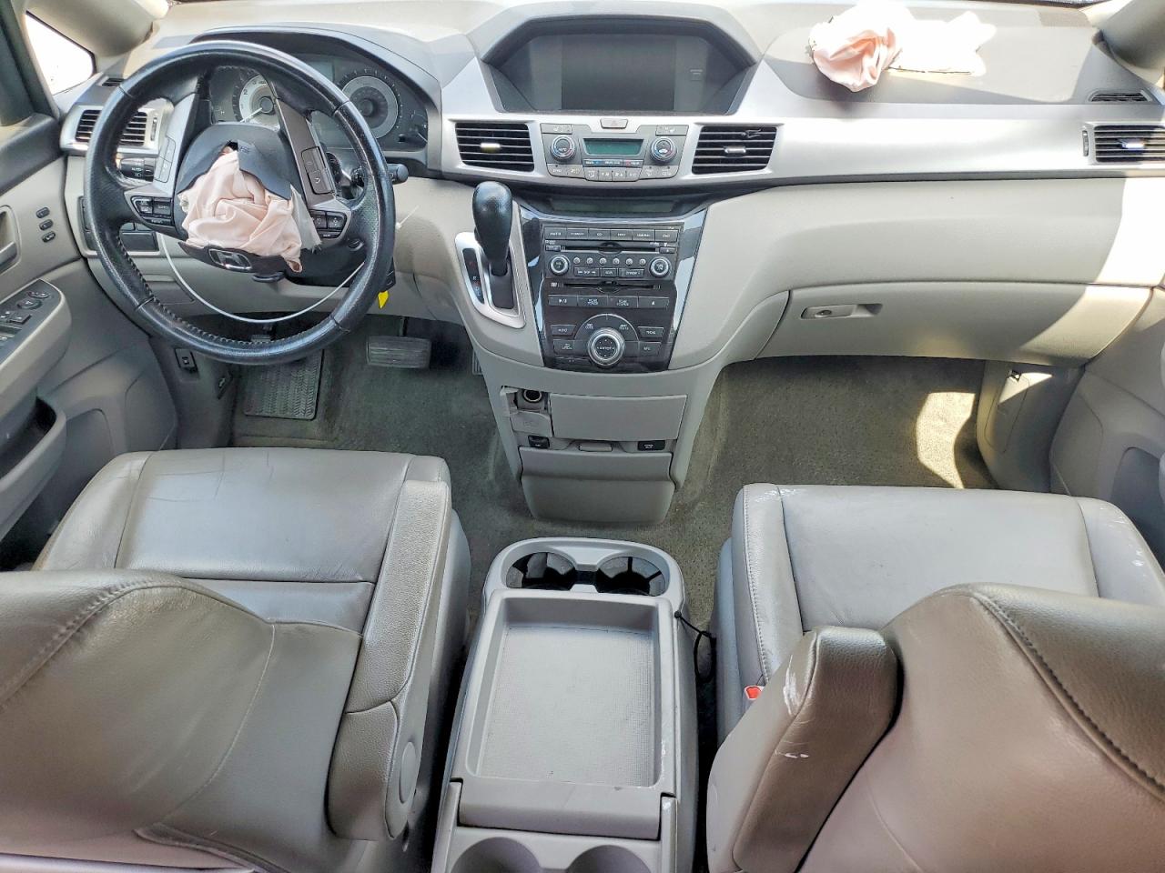 2013 Honda Odyssey Touring Gray vin: 5FNRL5H97DB029968